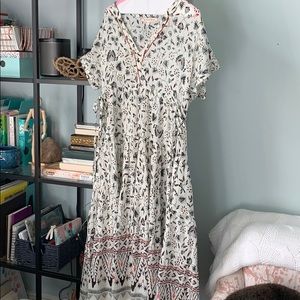 Xirena lightweight maxi dress xs EUC